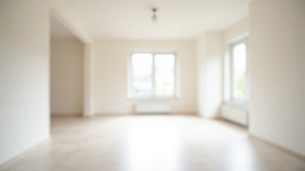 Empty apartment ready for new tenants, clean and bright